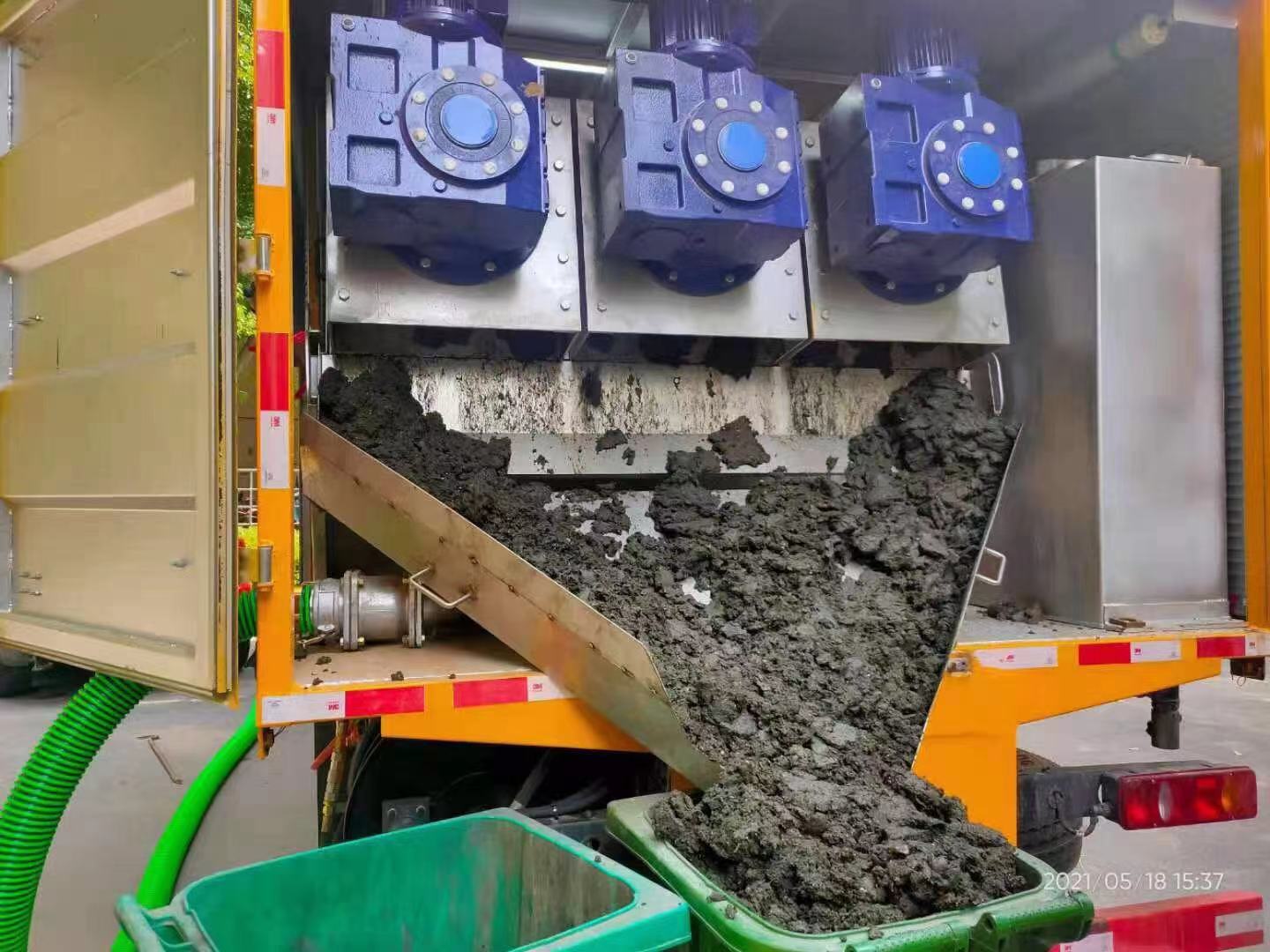 聊城化粪池清掏城市维护站-泥浆净化干湿分离处理